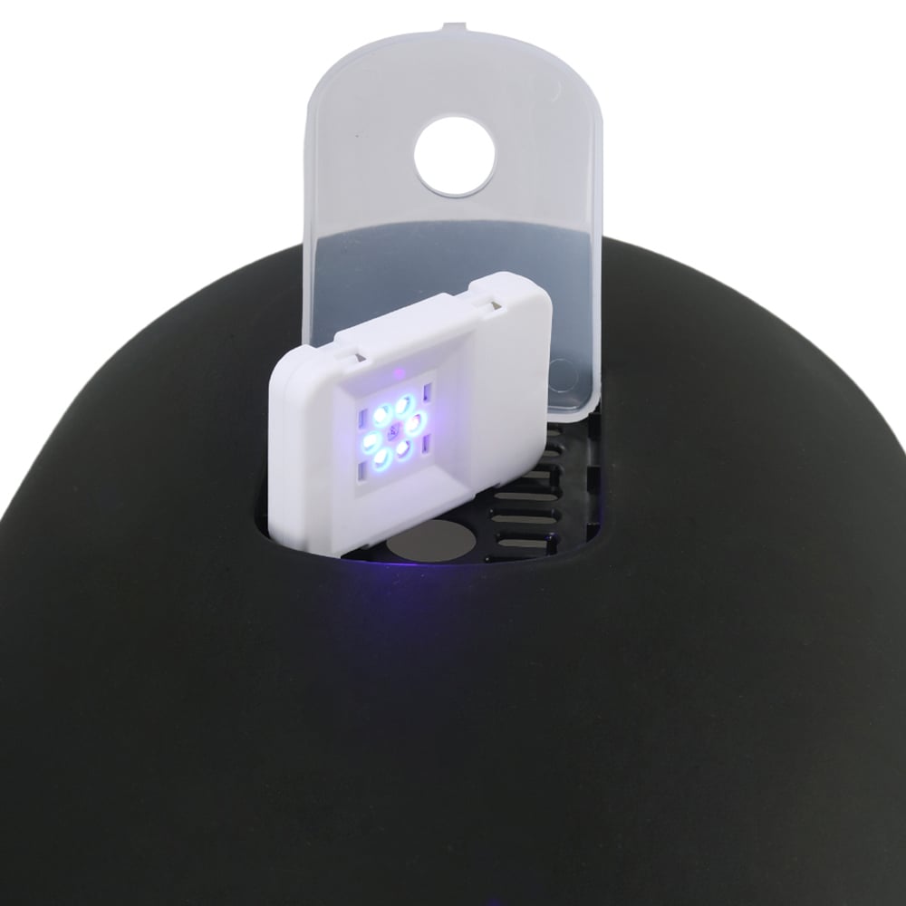 H&O Direct Black Cat Litter Box with UV Steriliser Lamp 36 x 35 x 50cm Image 3