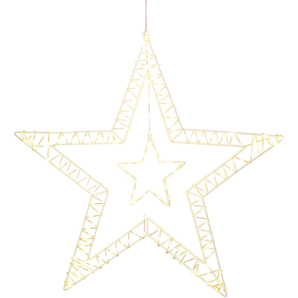 190 LED Warm White Star Light Image 2