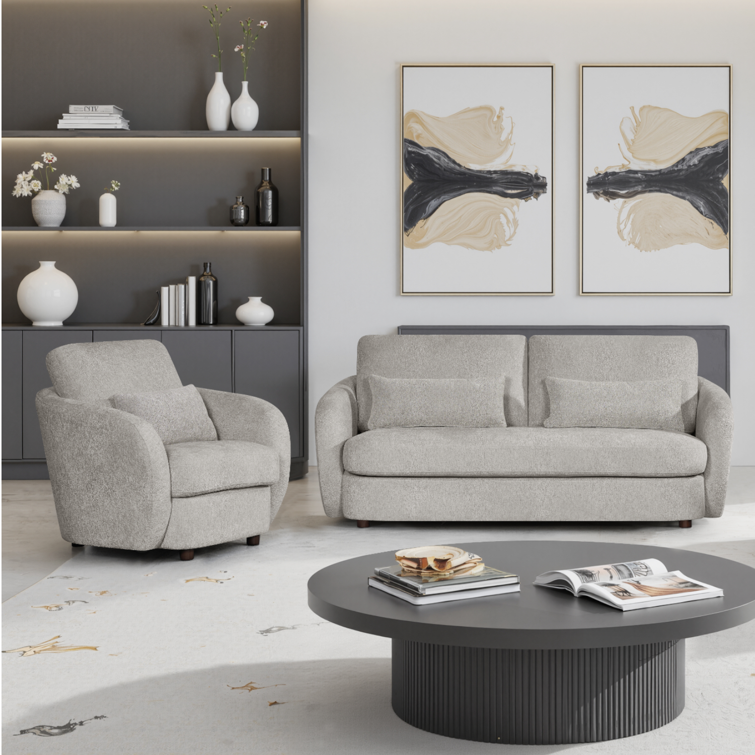 Mabel Chair Cream Image 3