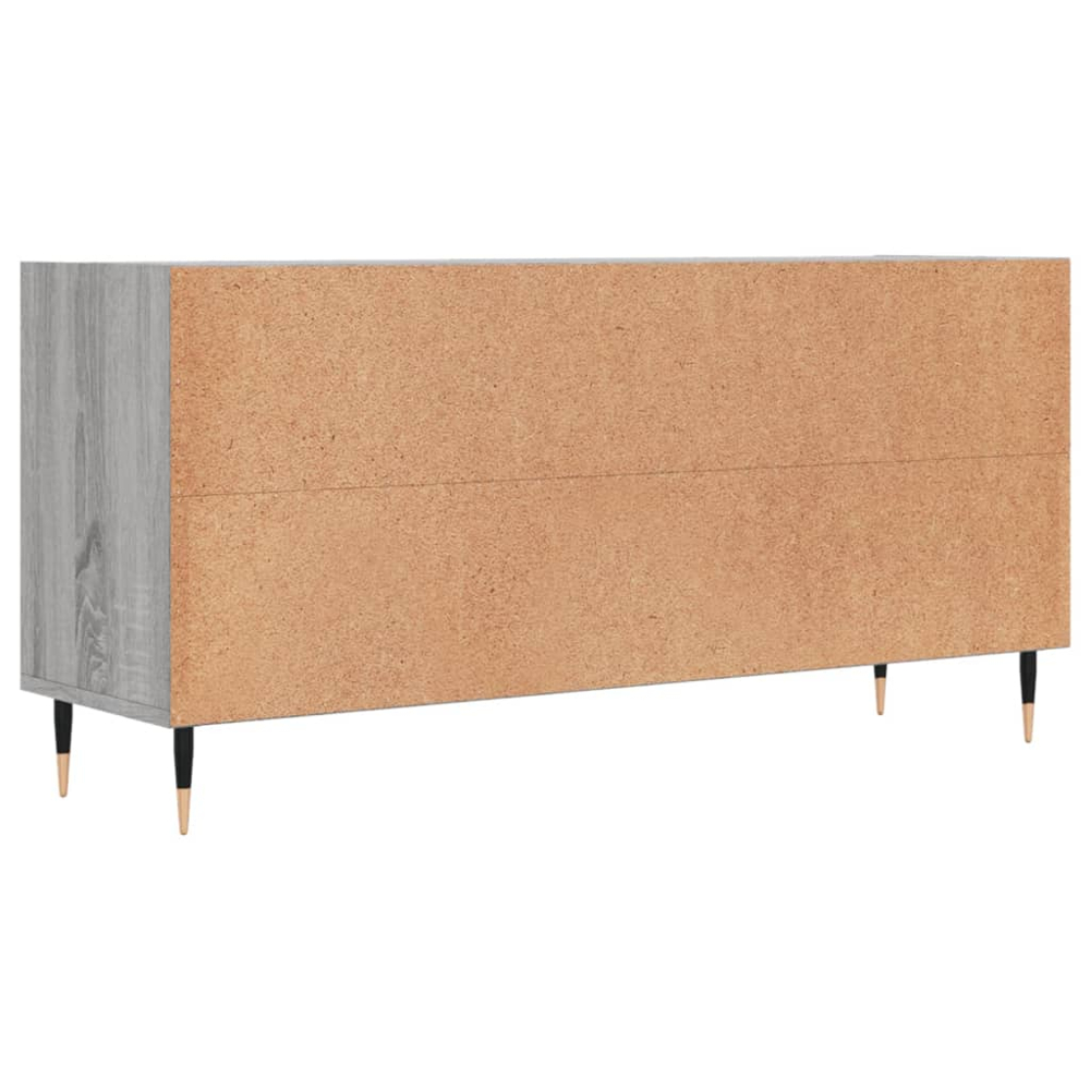 vidaXL 6 Shelf Grey Sonoma TV Cabinet Image 6