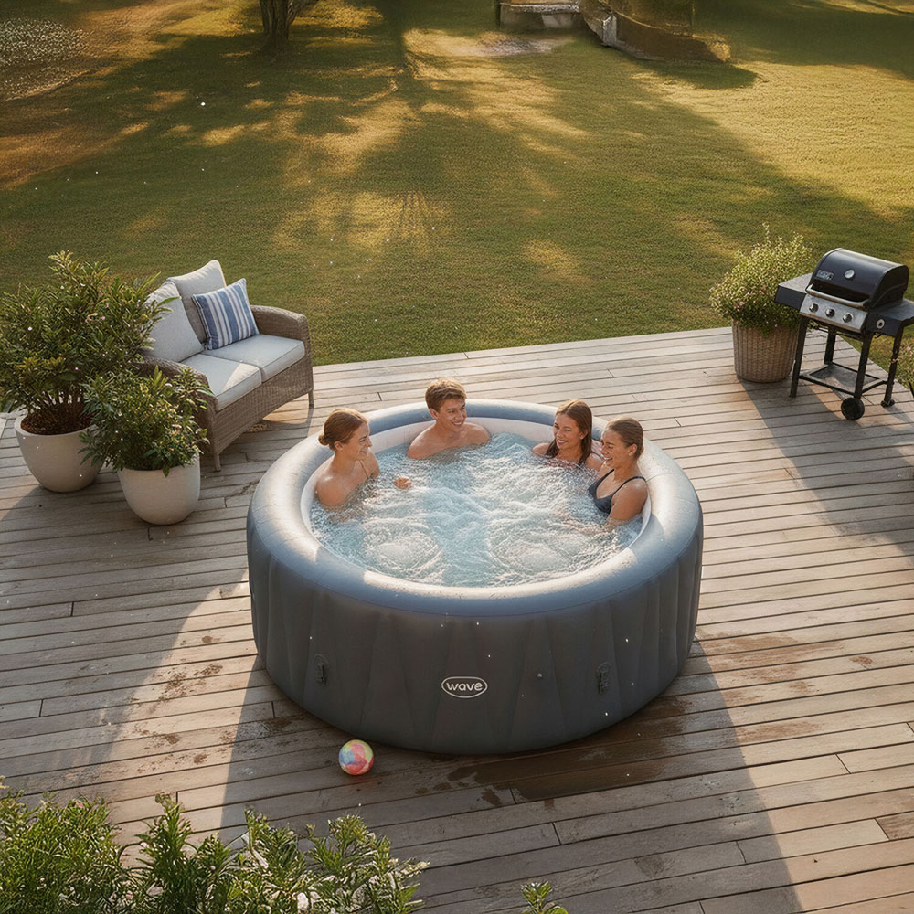 Wave Atlantic Inflatable Spa Grey Image 2