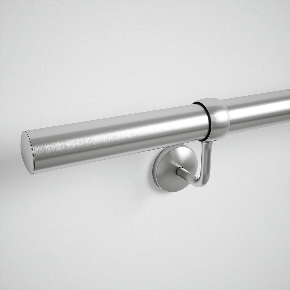 Forgeworks Polished Stair Hand Rail Kit 1.2m Image 6