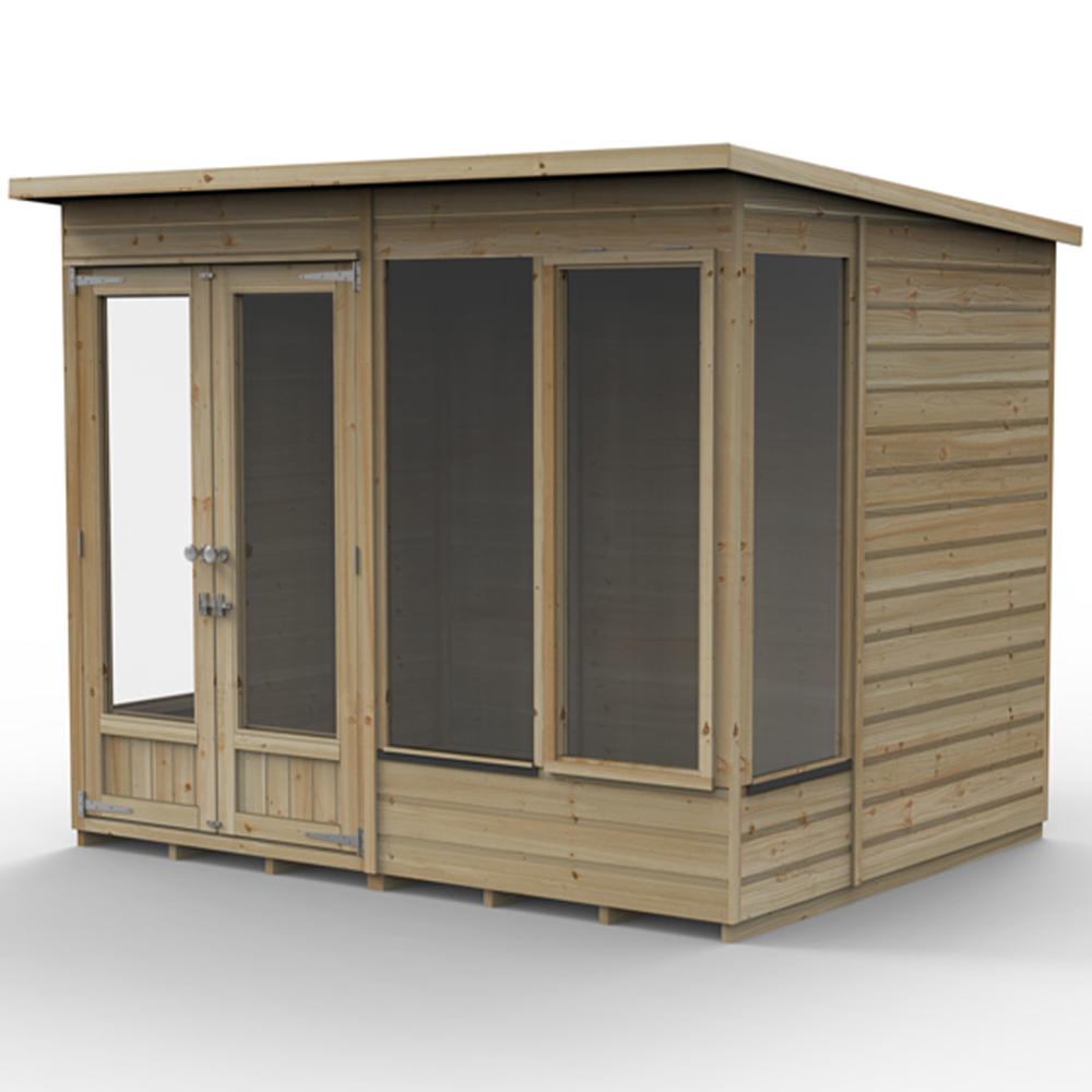 Forest Garden Beckwood 7 x 5ft 2 Opening Pent Summerhouse Image 5