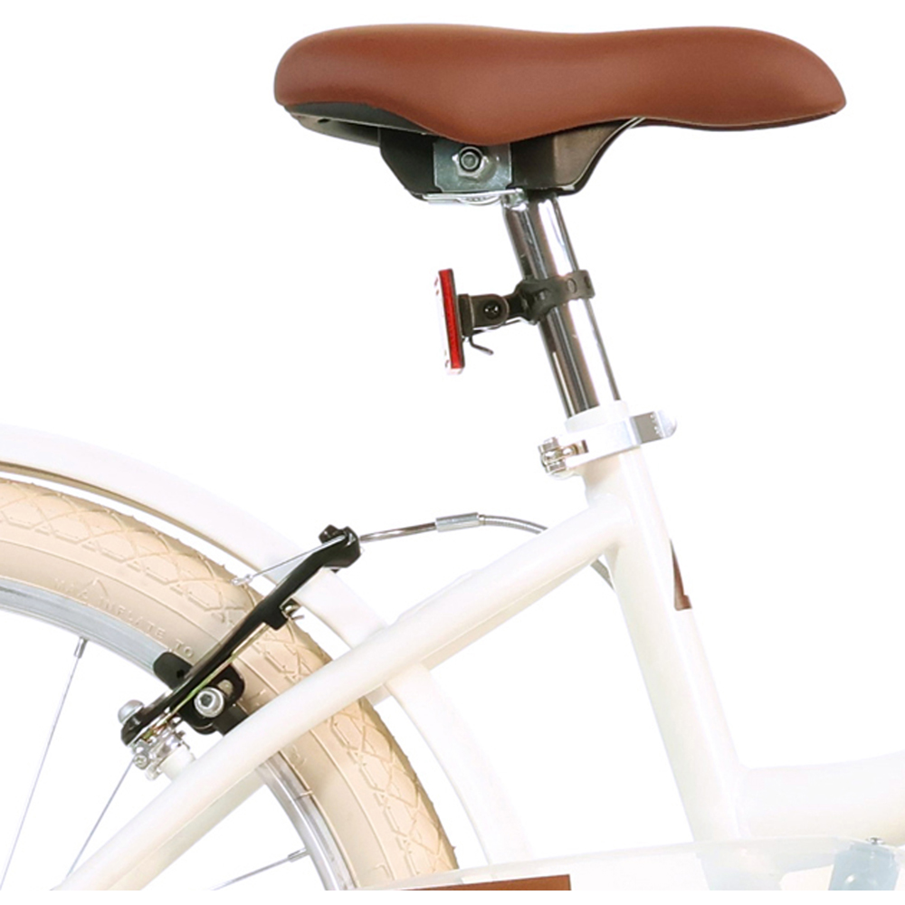 Dino Bikes 20 inch White Retro Kids Bike Image 6