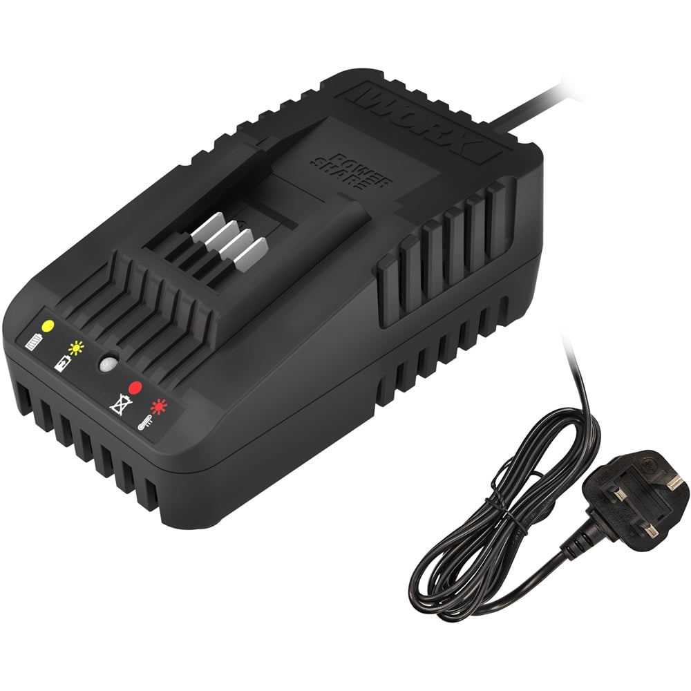 Worx WA3880 20V 1 Hour Fast Battery Charger Image 1