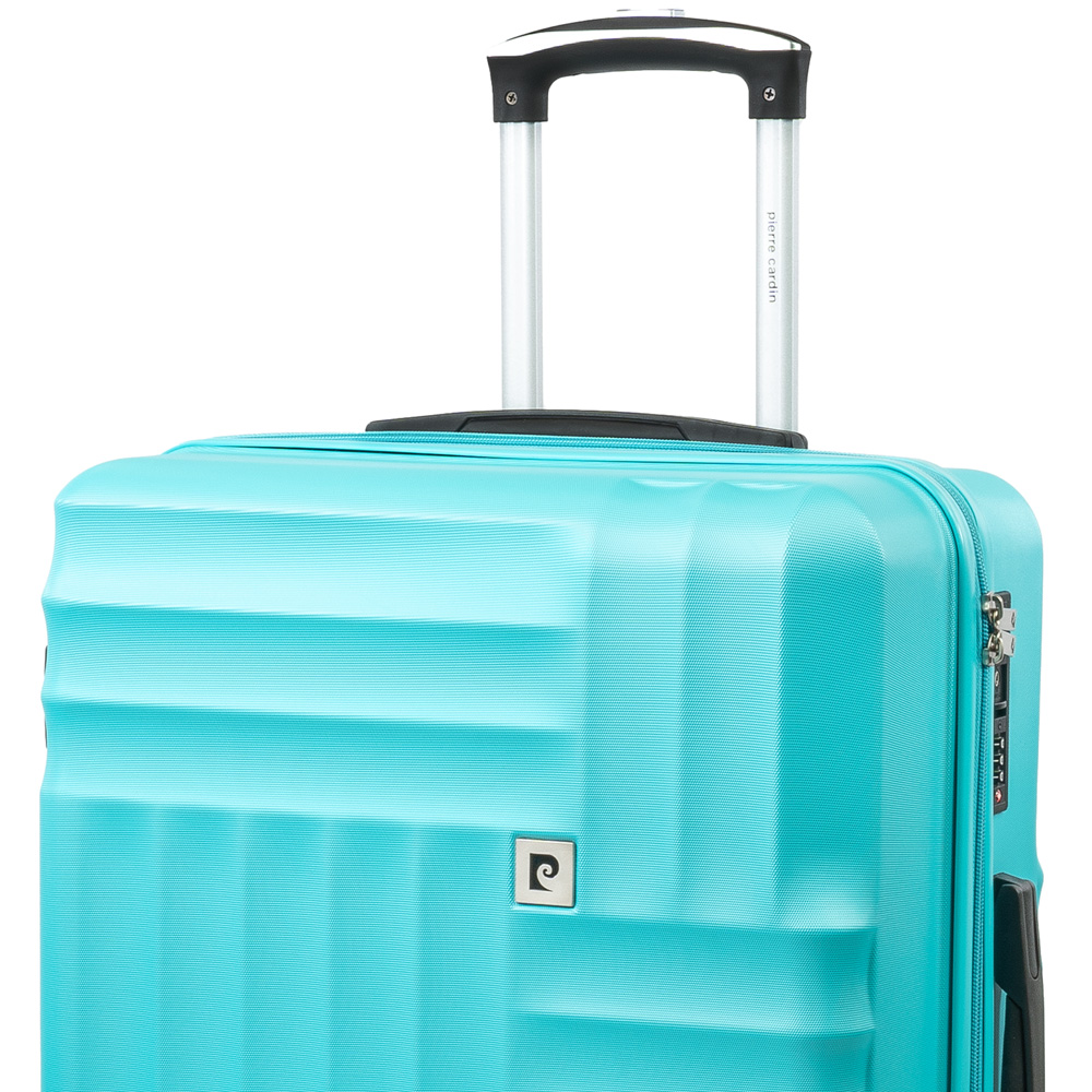 Pierre Cardin Medium Blue Trolley Suitcase Image 2