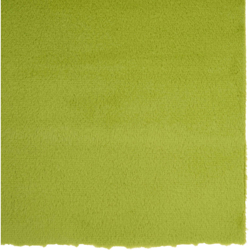 Green Fabric Fur Roll Green Image 4