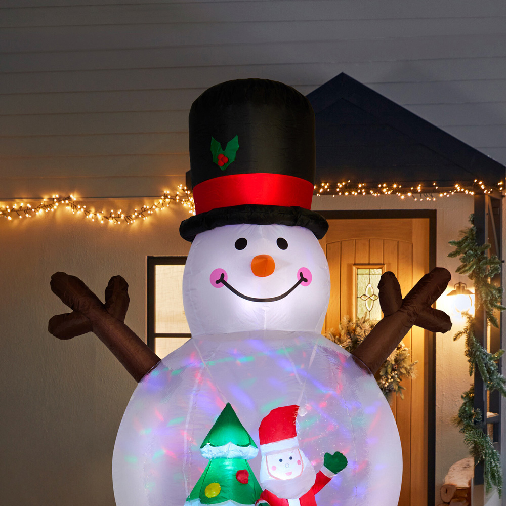 Snowman Snowglobe Inflatable Image 4