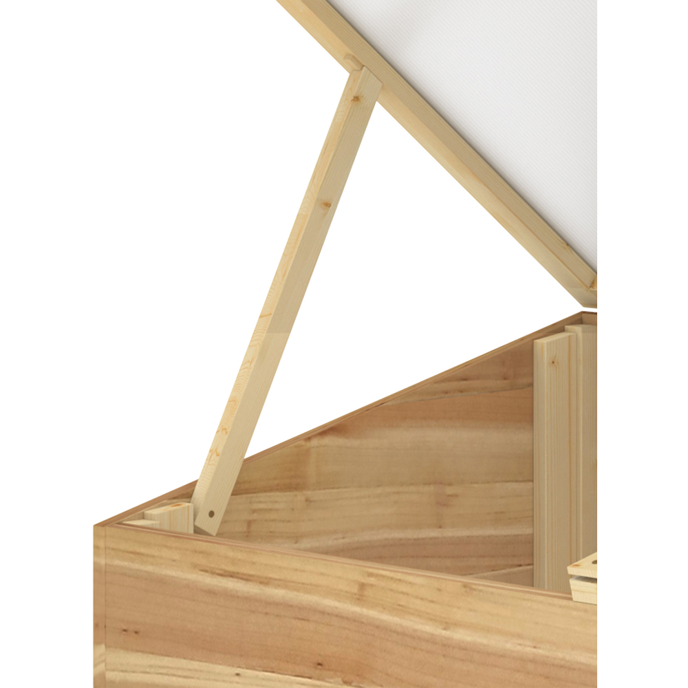 Outsunny Natural Polycarbonate Garden Cold Frame Image 3