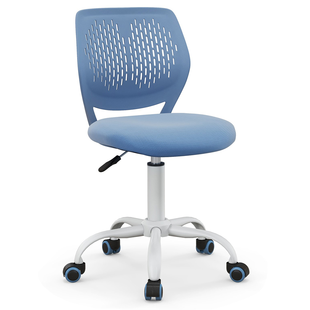 Costway Blue Ergonomic Children Study Chair Image 2