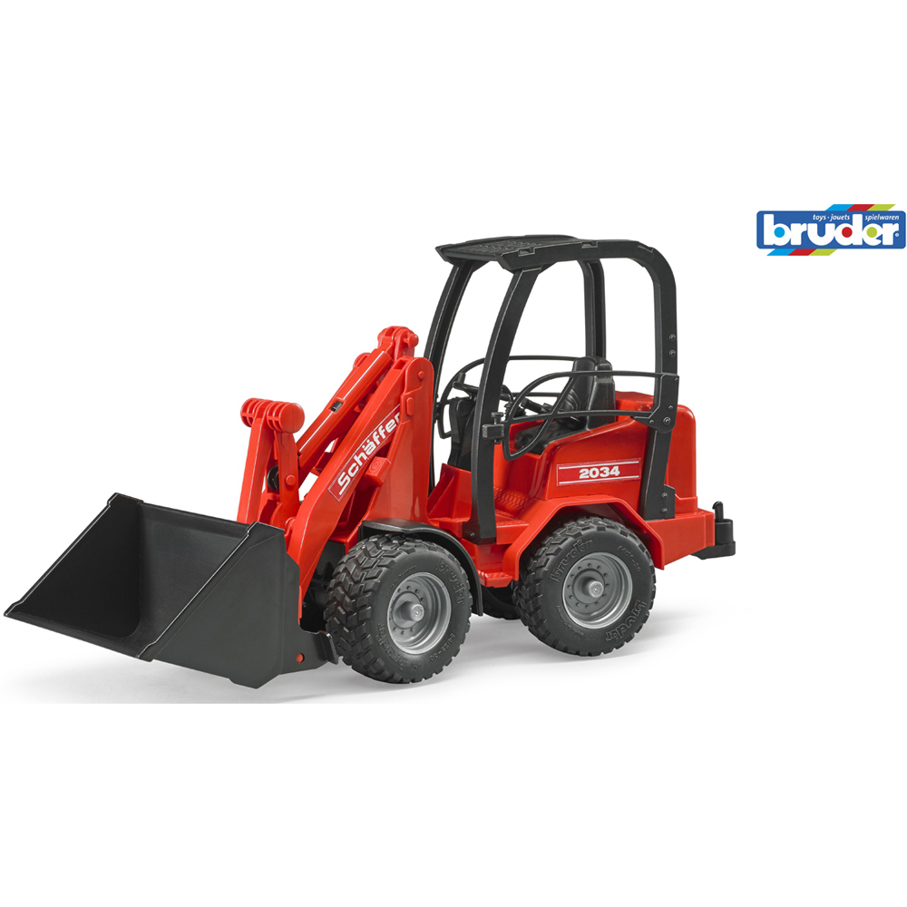 Bruder Kids Schaffer 2630 Compact Loader Playset Model Image 5