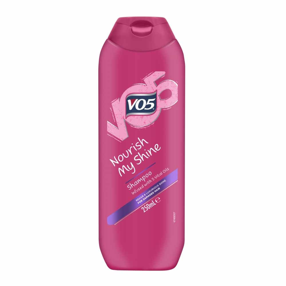 VO5 Nourish My Shine Shampoo 250ml Image 1