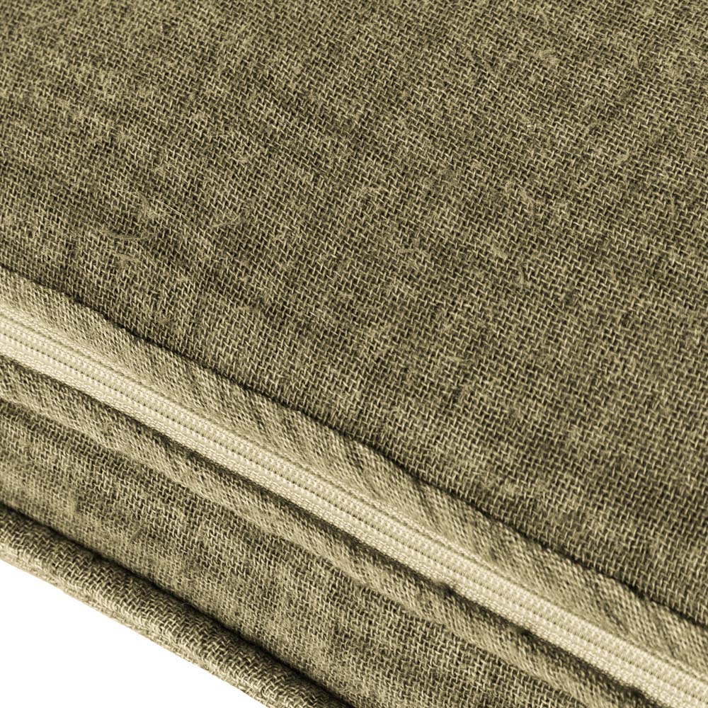 Yard Ribble Khaki Acid Wash Cushion Image 6