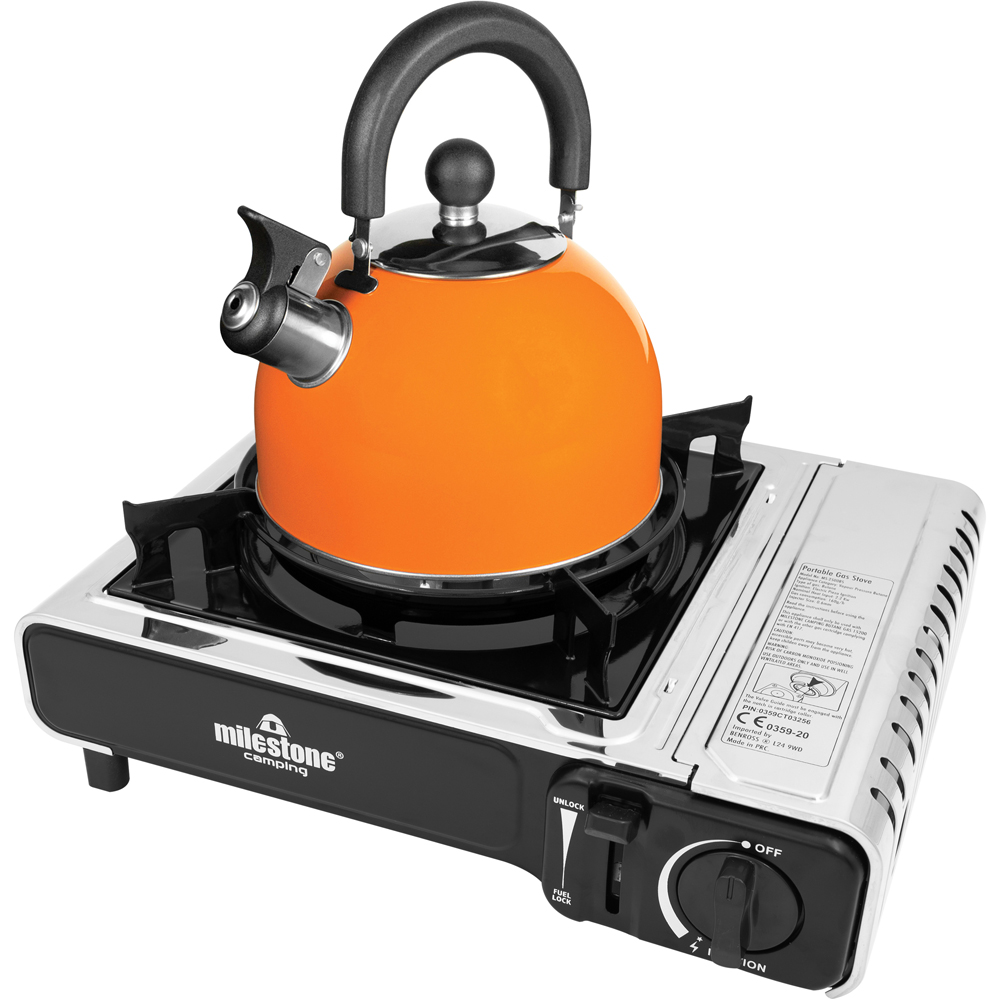 Milestone Camping Full Safety Standard Certified Portable Gas Stove Image 4