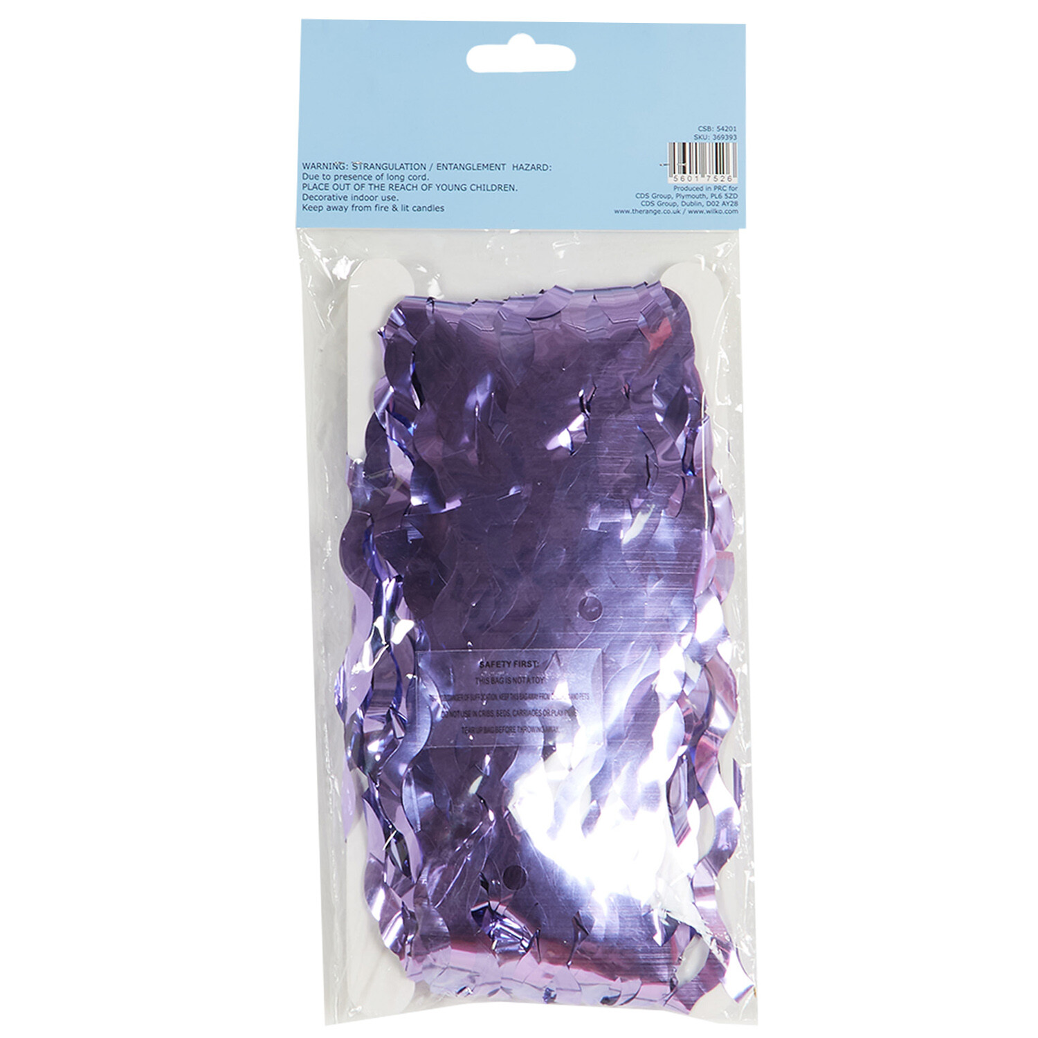 Mermaid Party Wavy Door Curtain - Blue or Purple Image 6
