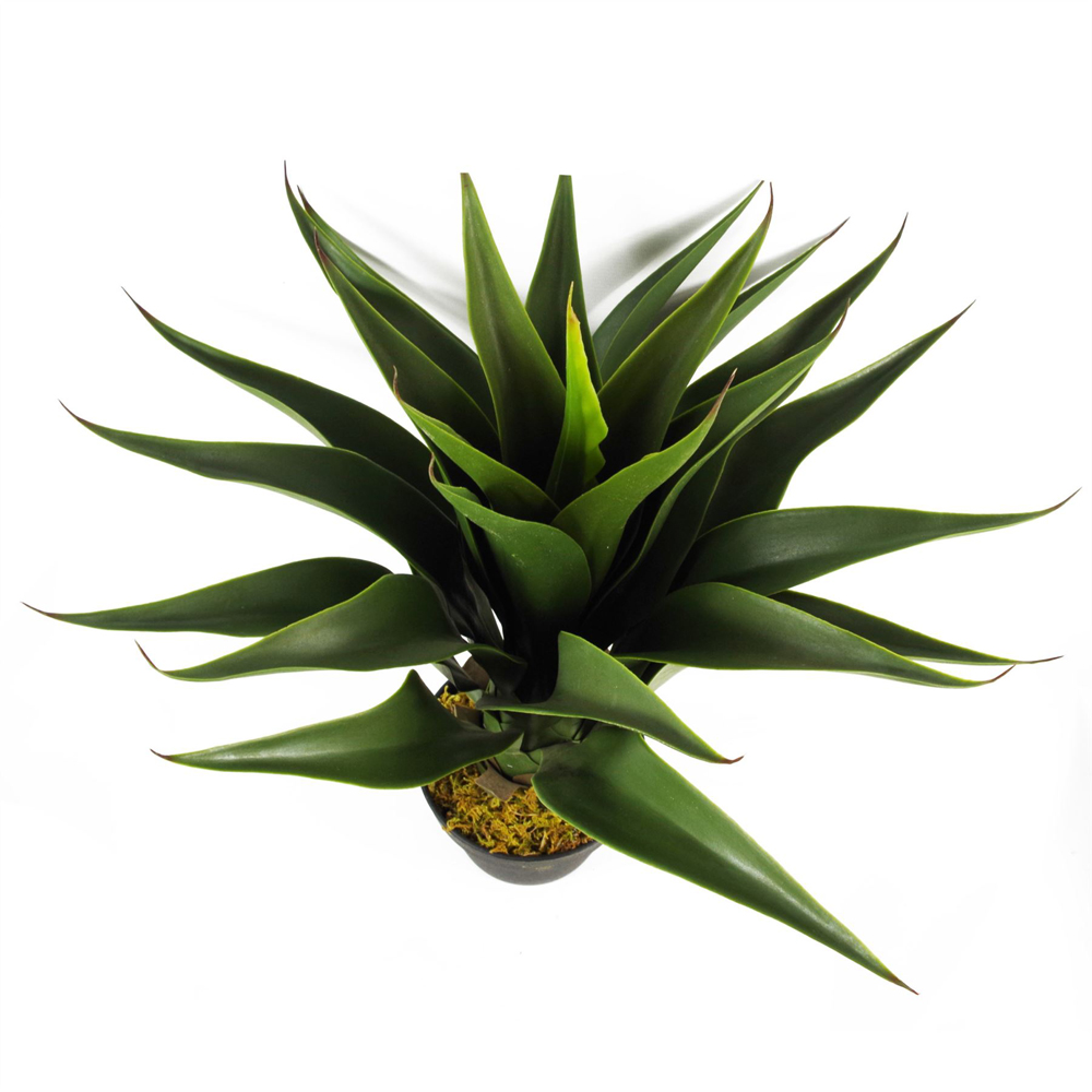 Leaf Artificial Yucca Plant Pot 55cm Image 3
