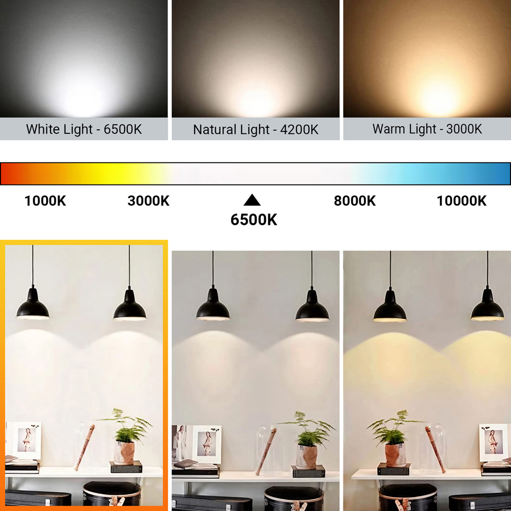 ExtraStar 6 Pack E14 LED 6W Daylight Candle Bulb Image 3