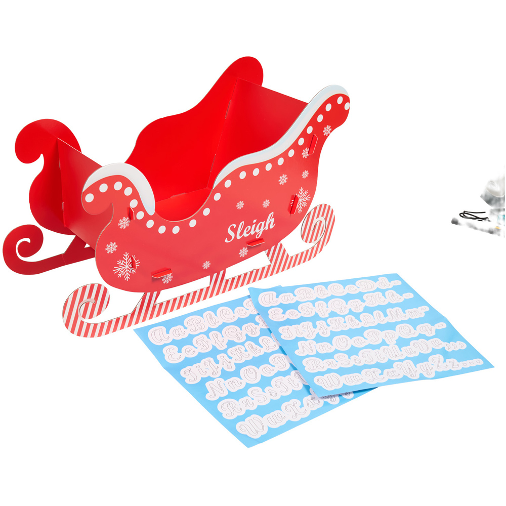 Personalise Your Own Small Sleigh Kit Red Image 6