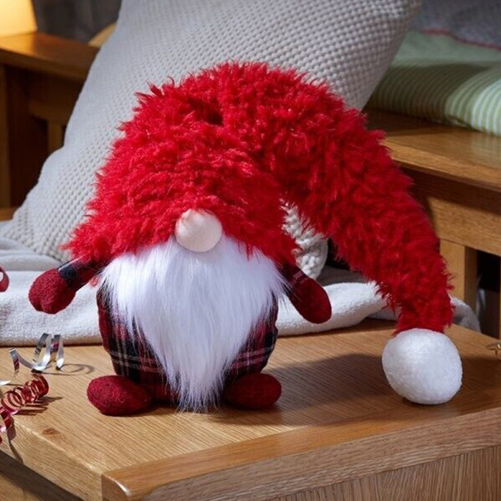 Marco Paul Red Super Furry Wilfred Gonk Decoration Ornament Image 3