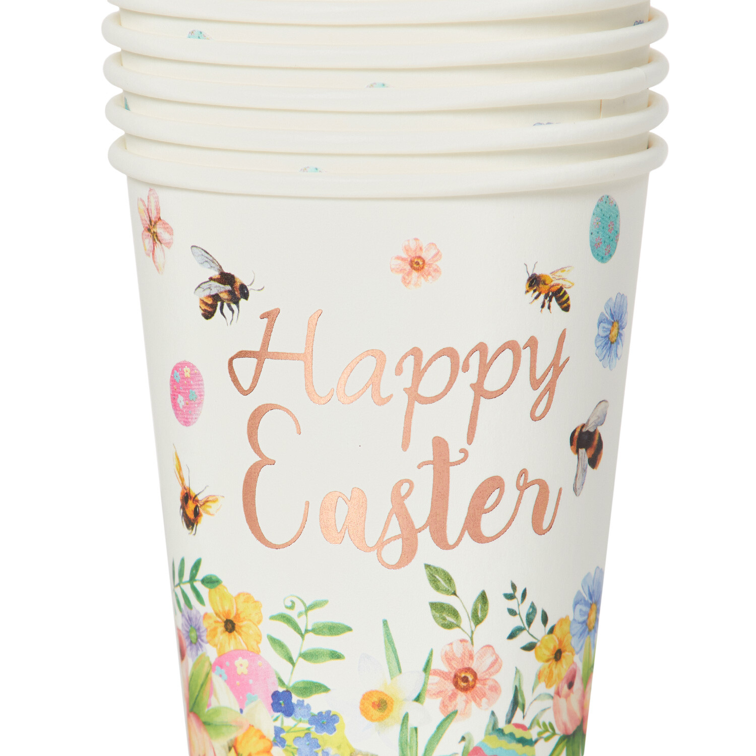 Happy Easter Paper Cups Image 2