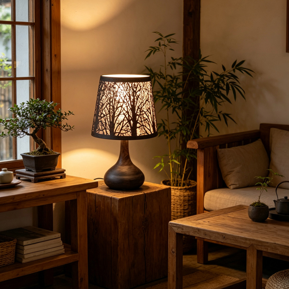 Avilo Tree Design Touch Lamp Image 7