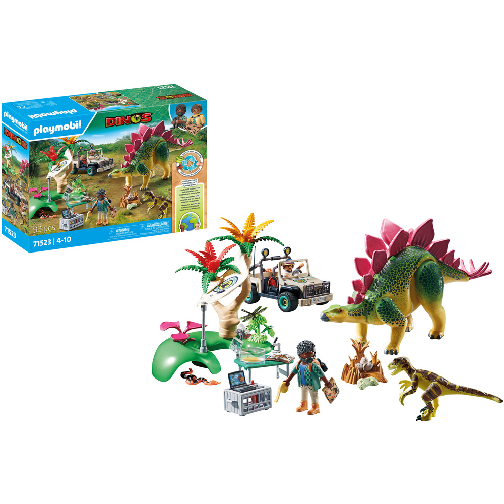 Playmobil Research Camp with Dinos Playset 93 Piece Image 3
