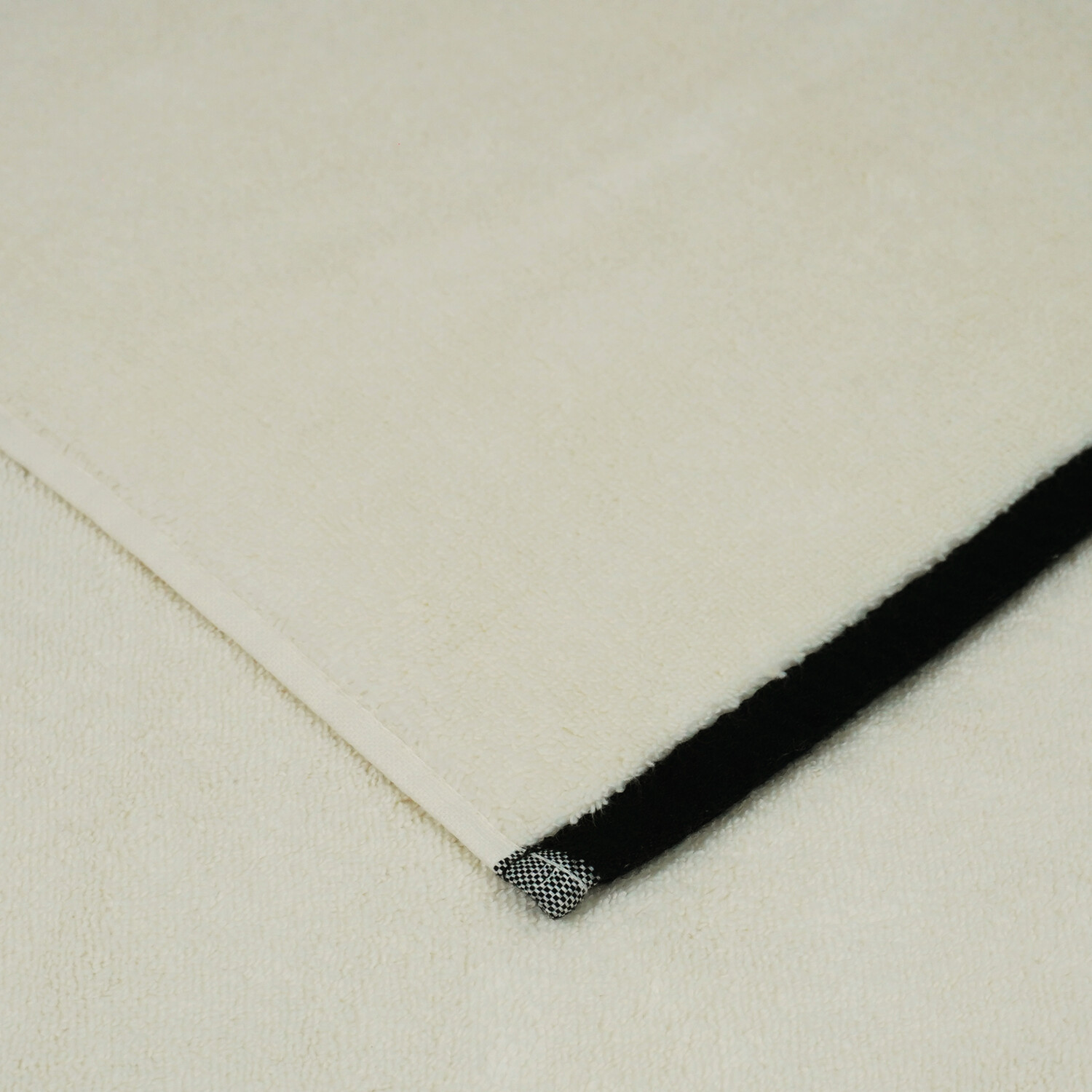 Langham Plain Towel Cream Hand Towel Image 3