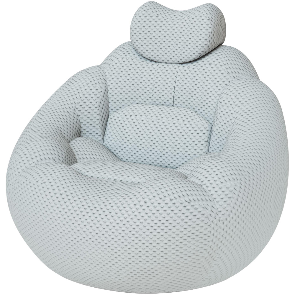 Medisana RS 100 Bubble Light Grey Portable Massage Sofa Chair Image 2