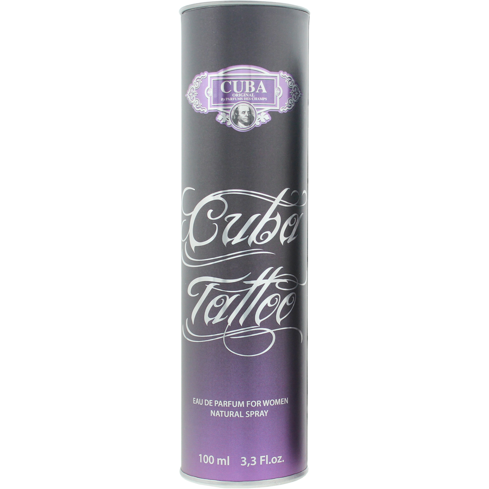 Cuba Tattoo For Women Floral Oriental Eau de Parfum 100ml Image 3
