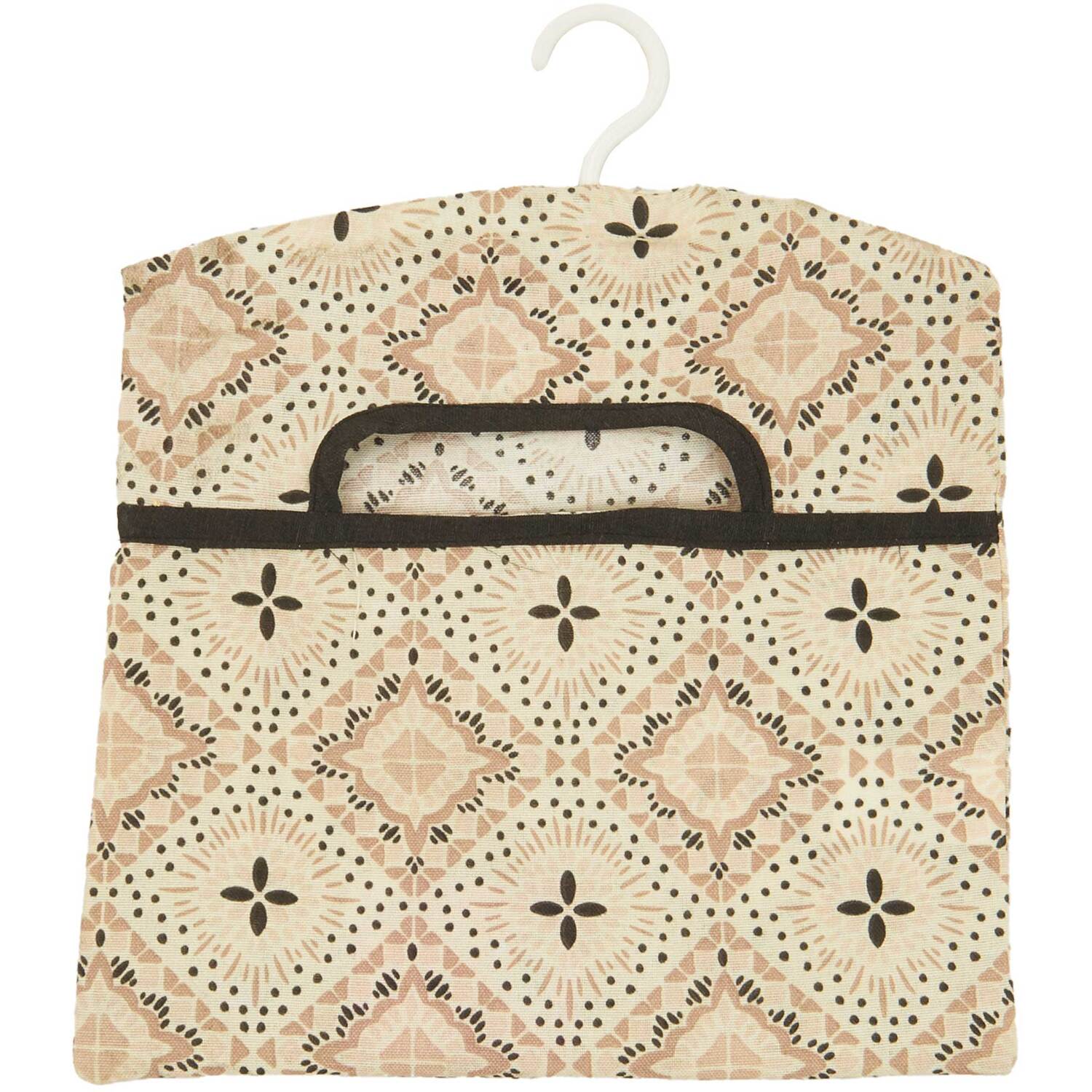 Natural Patterned Peg Bag Image 2