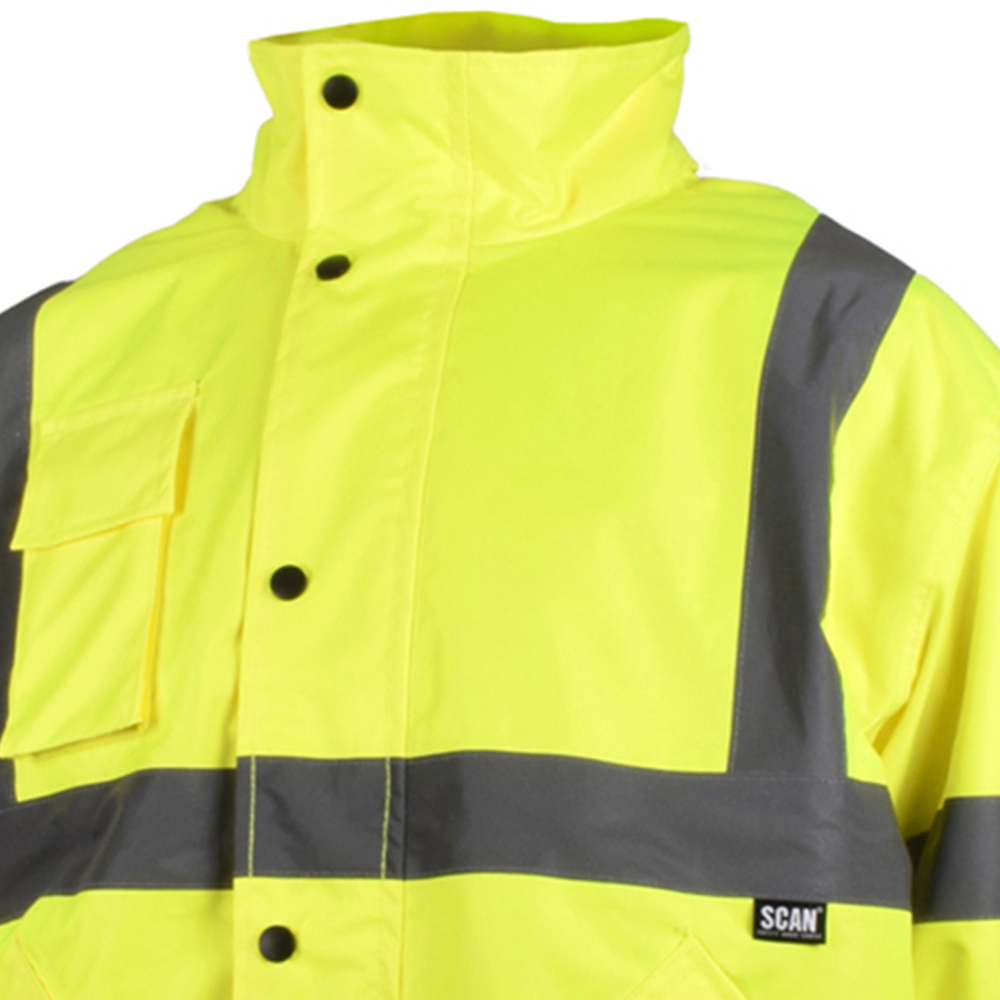 Scan Hi Visibility Bomber Jacket XL Yellow Image 3