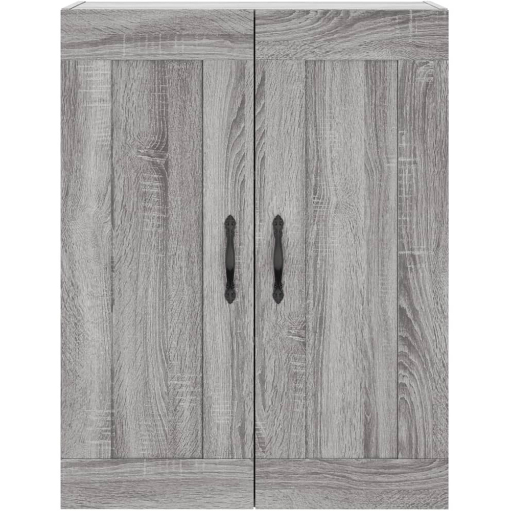 vidaXL 4 Door Grey Sonoma Highboard Image 6