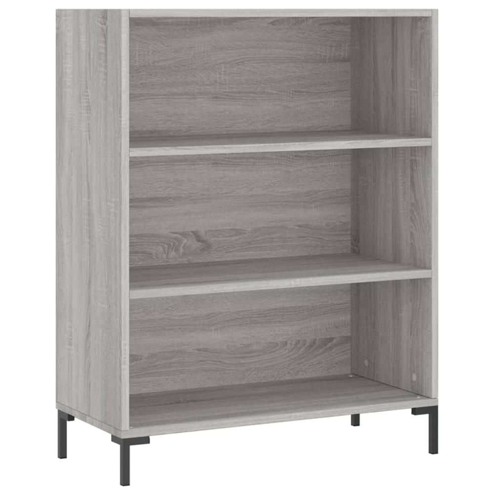 vidaXL 6 Shelf Grey Sonoma Highboard Image 4