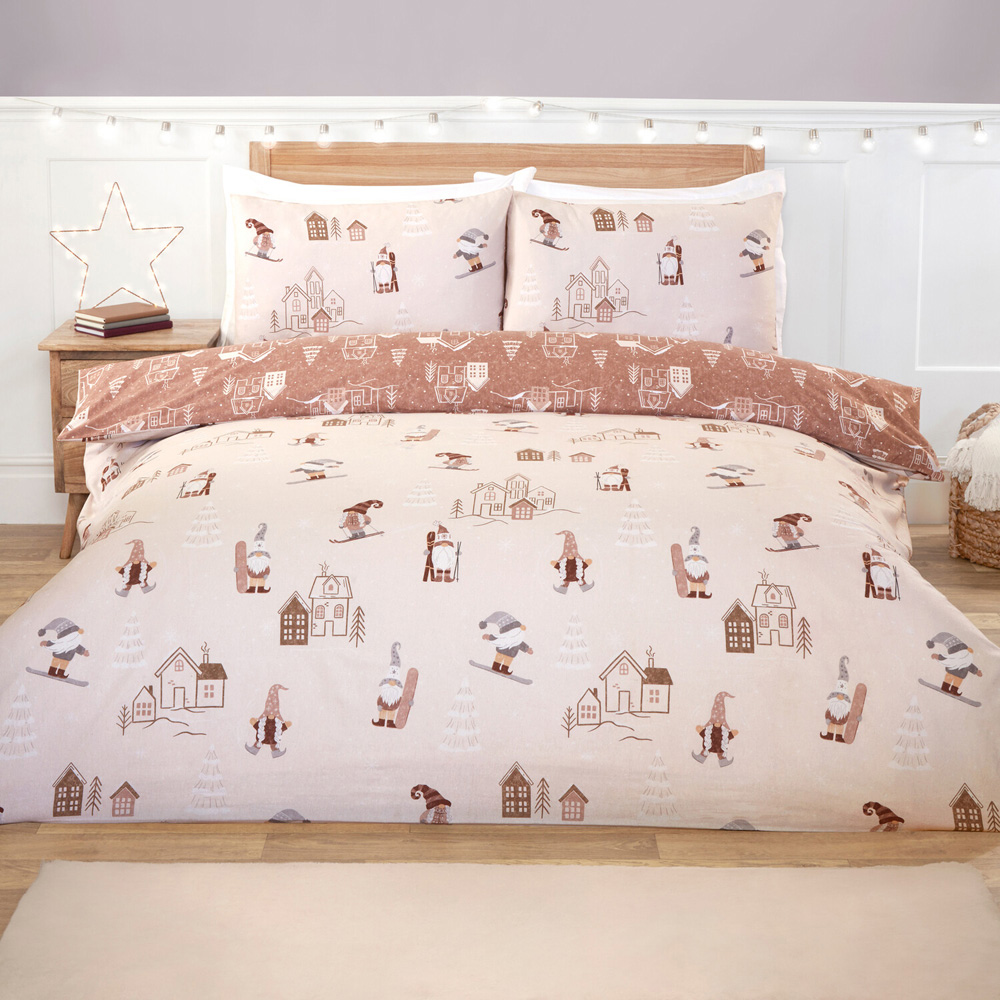 Chalet Gonks Duvet Set - Natural / Double Image 1