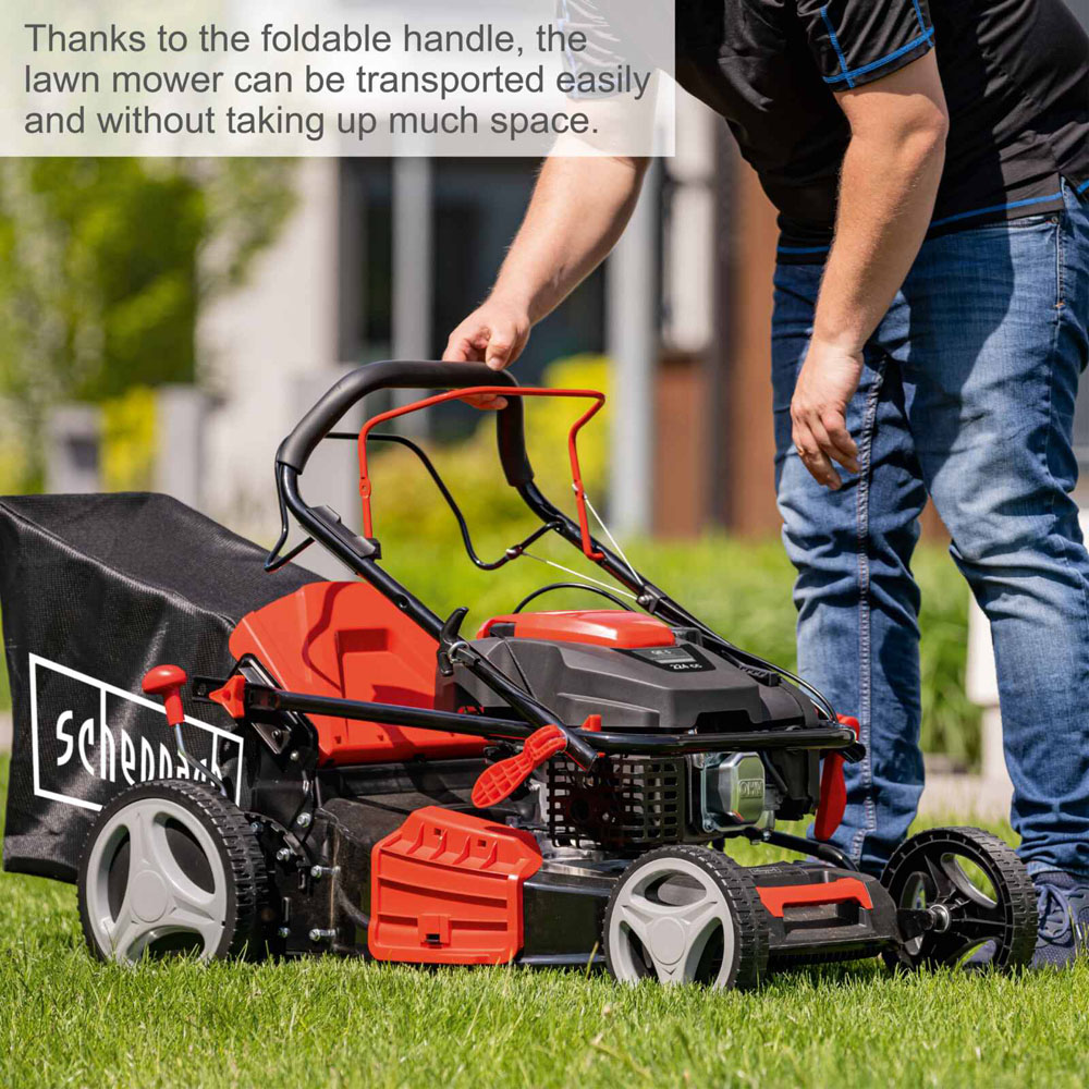 Scheppach MS225-53 Self-Propelled 53cm Petrol Lawn Mower Image 7