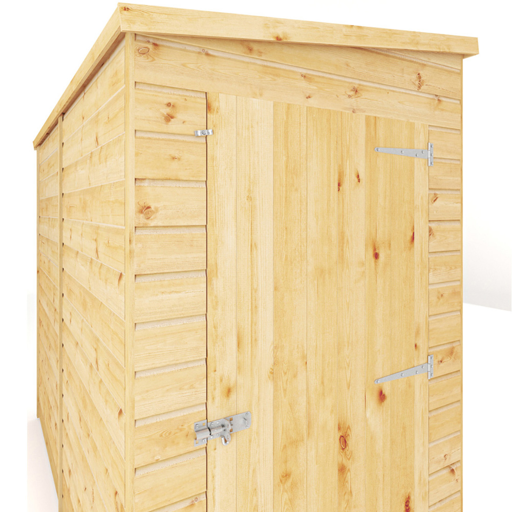 Mercia 8 x 4ft Shiplap Pent Shed Image 4