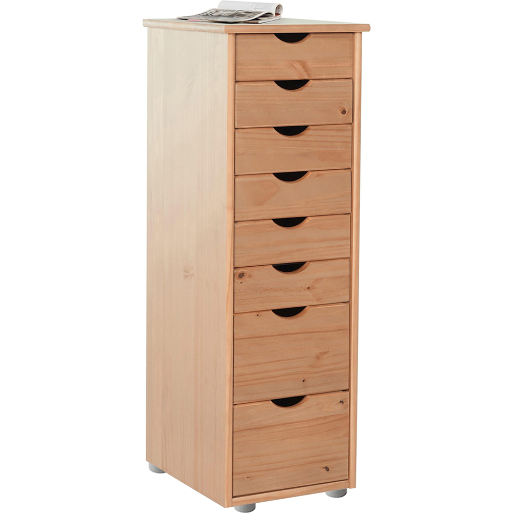 Loft24 Gava 8 Drawer Solid Wood Chest of Drawers Image 3