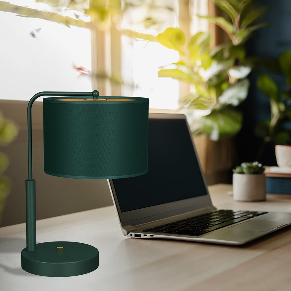 Milagro Verde Green Table Lamp 230V Image 4