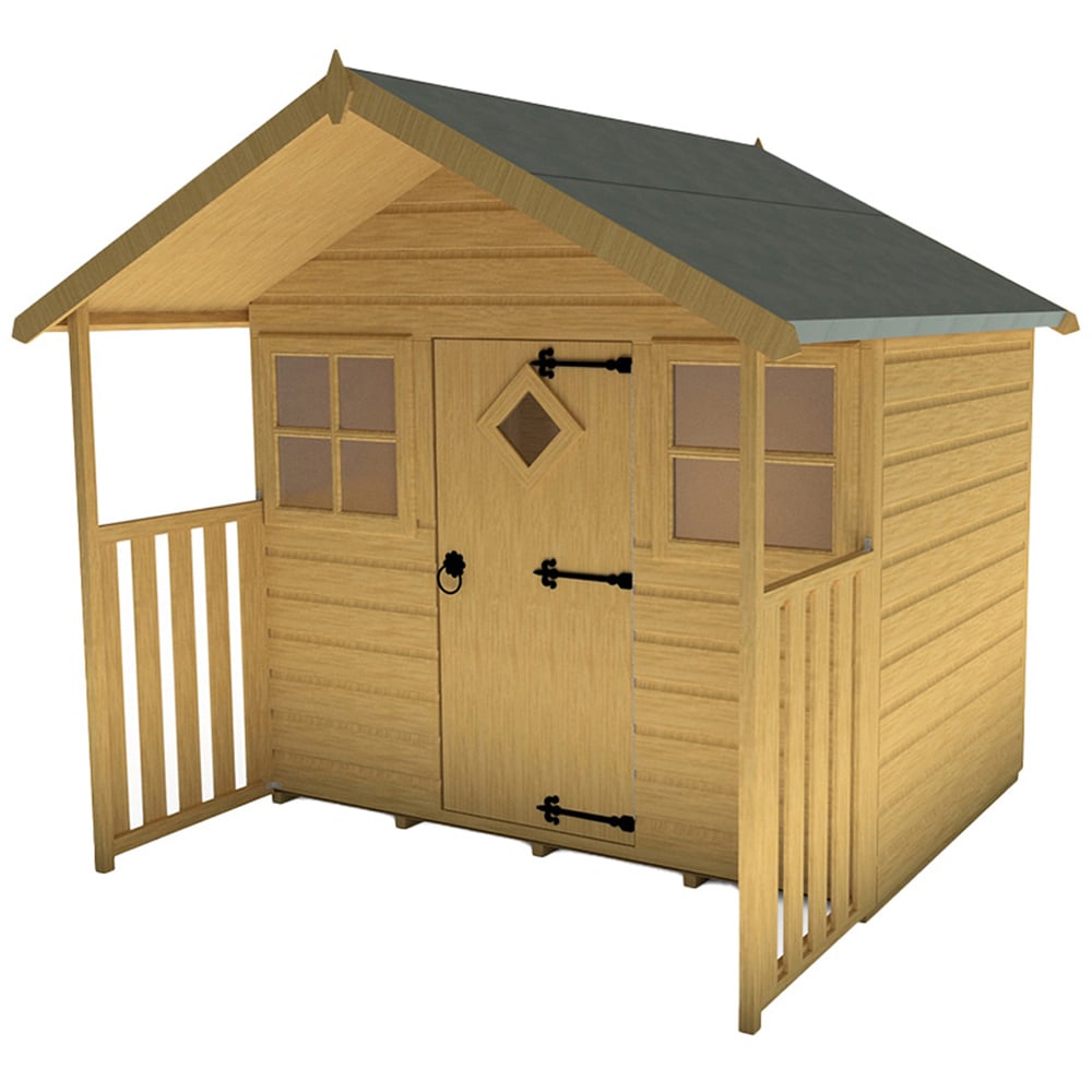 Shire 6 x 4ft Hobby Shiplap Playhouse Image 1