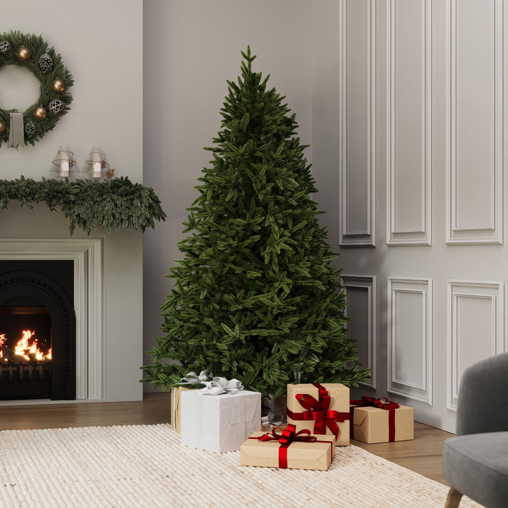Charles Bentley Green Faux Christmas Tree 6ft Image 5