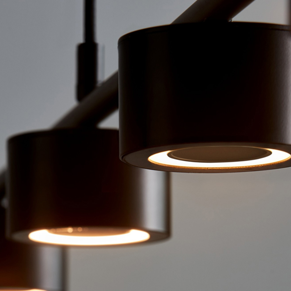 Nordlux Clyde 4 Lamp Black Spot Light Image 4