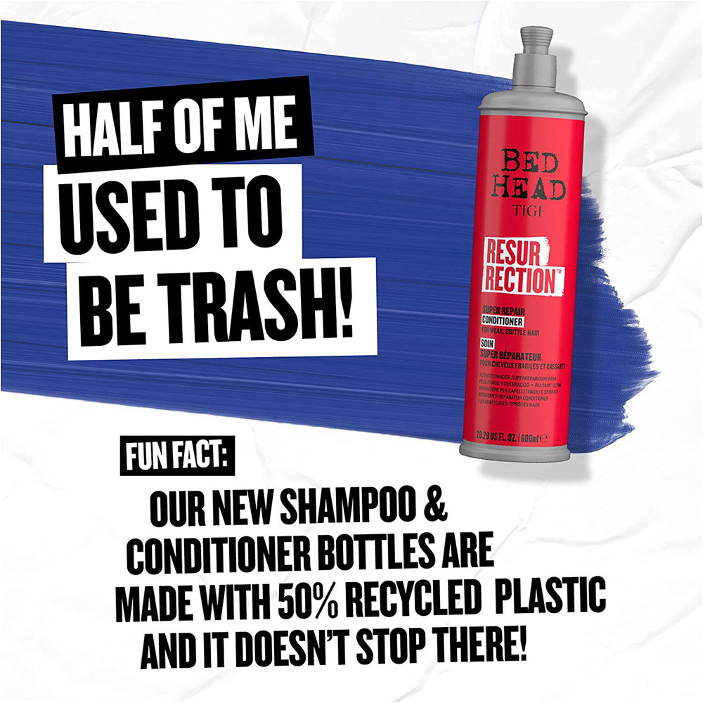TIGI Bed Head Resurrection Damaged Hair Deep Care Repair Conditioner 600ml Image 5