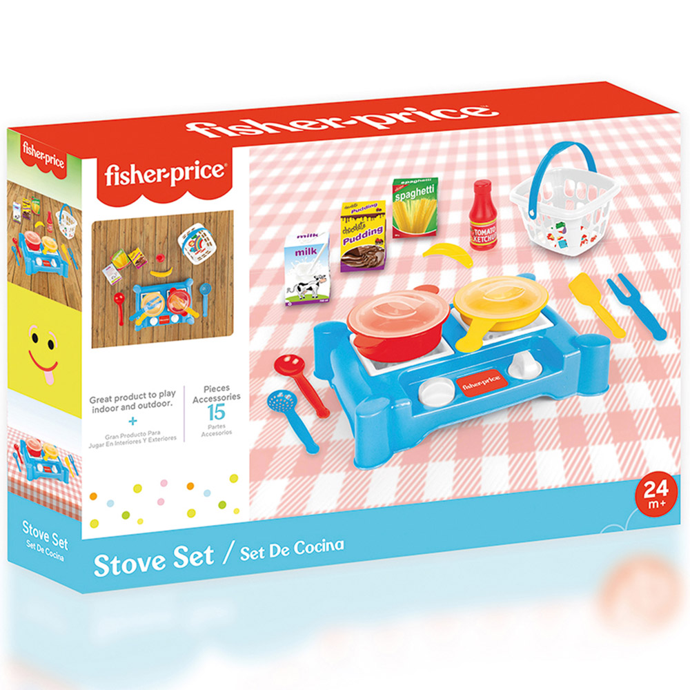 Dolu Fisher Price Kids 15 Piece Stove Set Image 4
