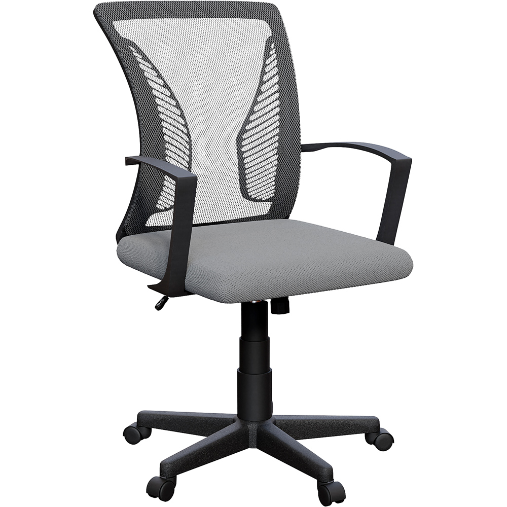 Vida Designs Airdrie Grey Mesh Office Chair Image 2