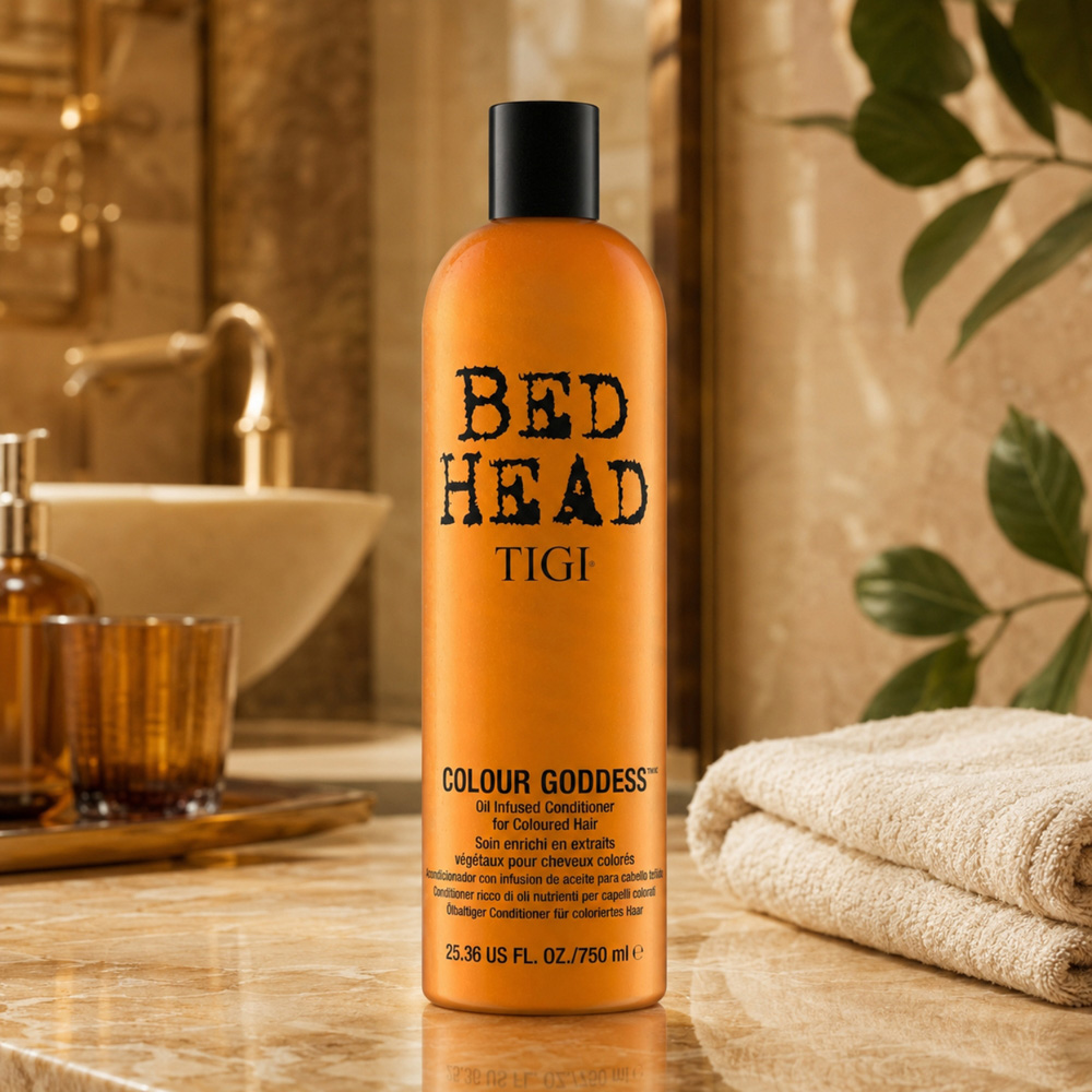 TIGI Bed Head Colour Goddess Conditioner Oil Infused for Coloured Hair 750ml 6 Pack Image 3