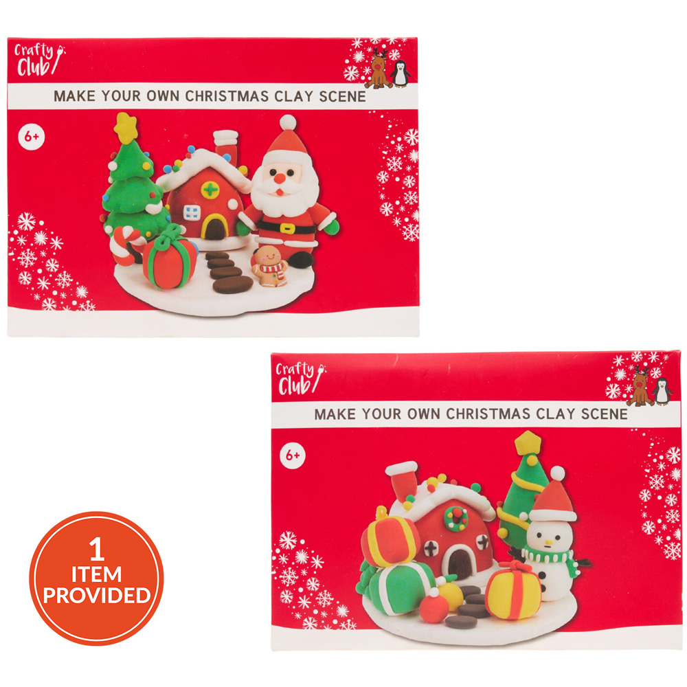 Make Your Own Christmas Clay Scene Kit Image 1