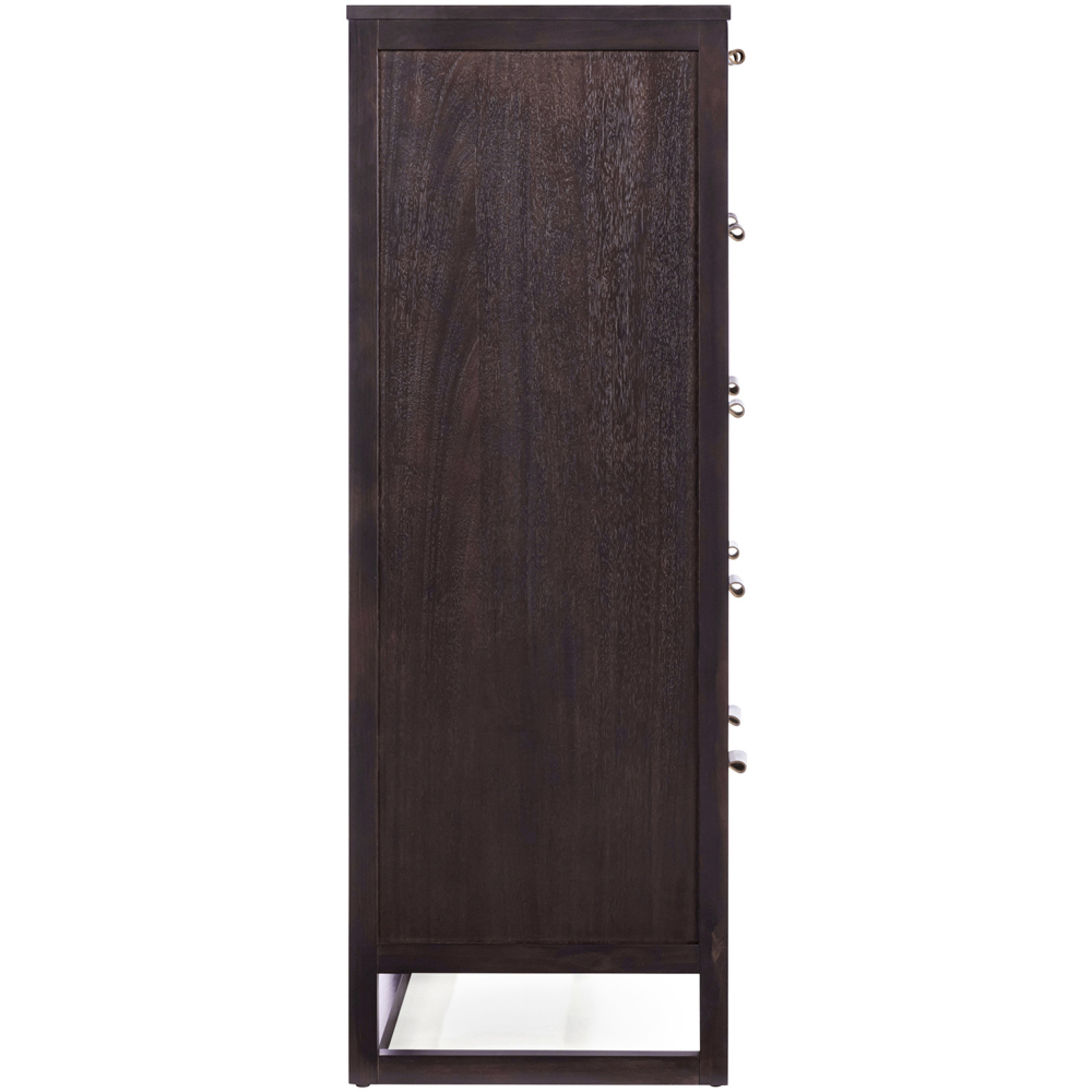 Teamson Home Hatteras 5 Drawer Espresso Dresser Image 4
