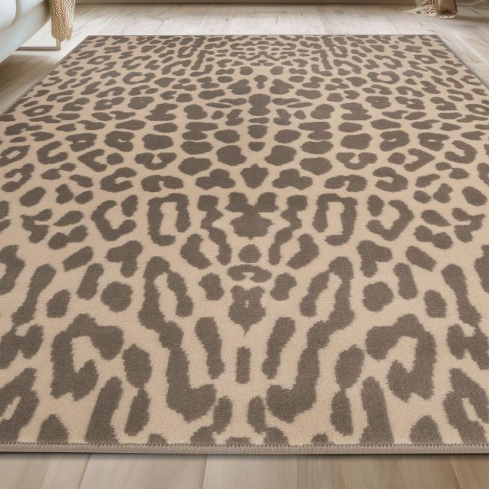 Homemaker Maestro Natural Leopard Rug 160 x 230cm Image 1