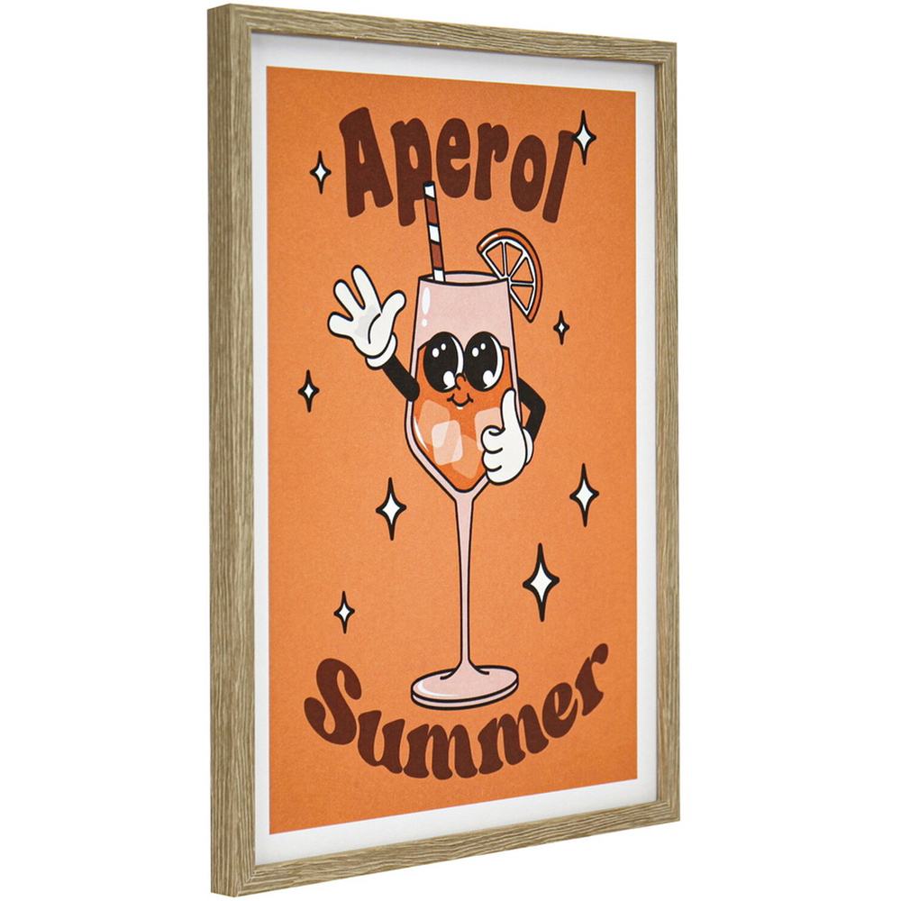 Summer Graphic Framed Wall Art Image 3