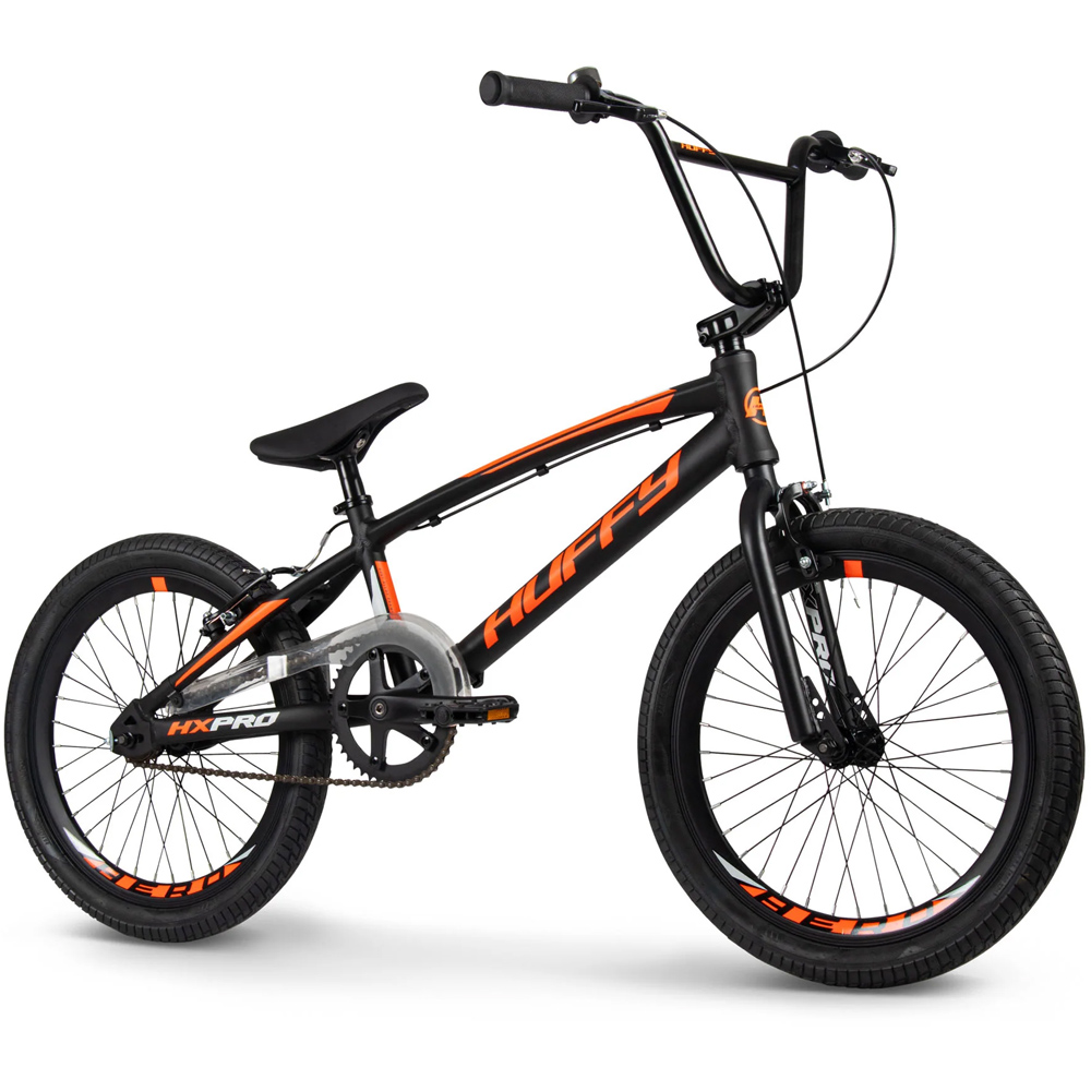 HUFFY HX Pro Racer 20-inch Aluminium Black and Orange BMX Race Bike Image 4